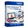 Buy Brother PE Design Plus 2 Embroidery Software