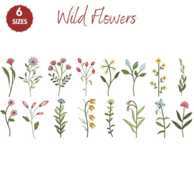 Flowers Machine Embroidery Designs - Image 4