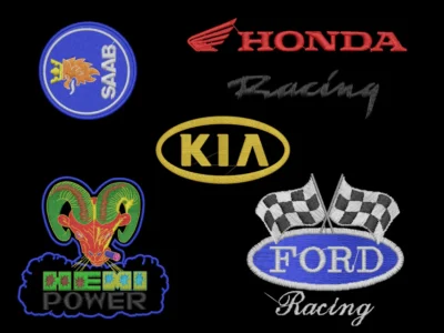 car embroidery designs